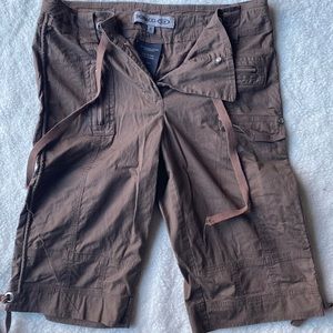 Woman’s shorts. Cargo style